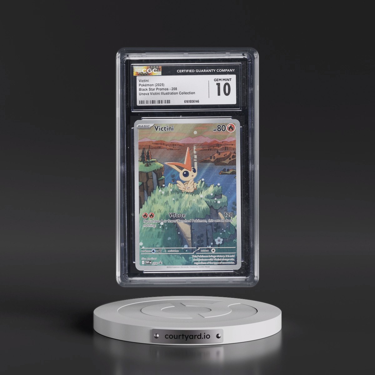 2023 Black Star Promos - Scarlet & Violet SVP EN #208 Victini - Unova Victini Illustration Collection (Holo) (CGC 10 GEM MINT)
