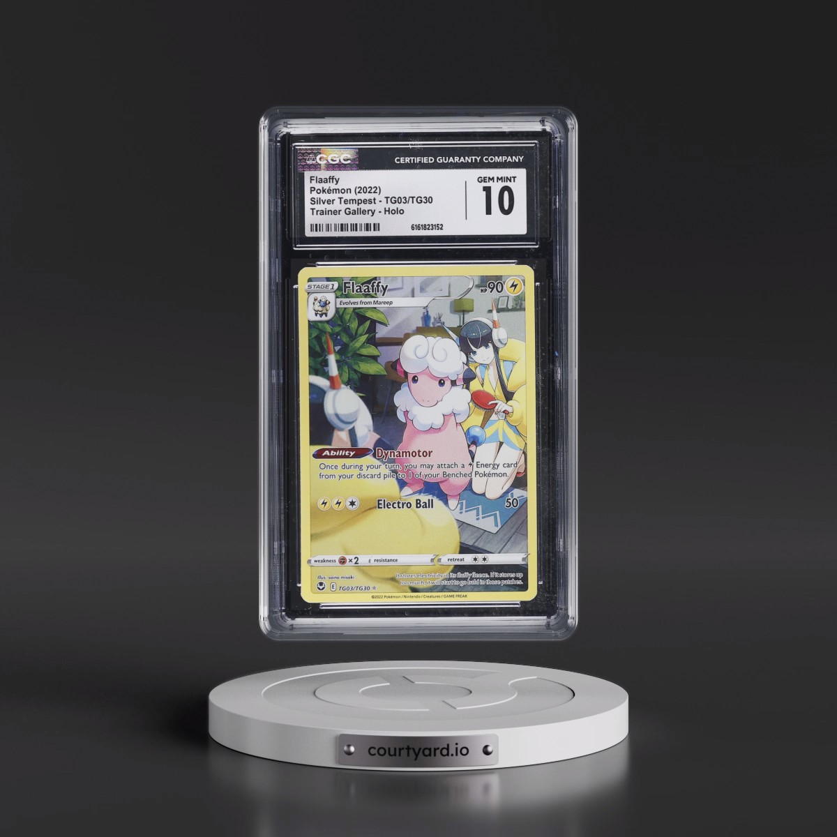 2022 Silver Tempest #TG03/TG30 Flaaffy - Trainer Gallery Holo (CGC 10 GEM MINT)