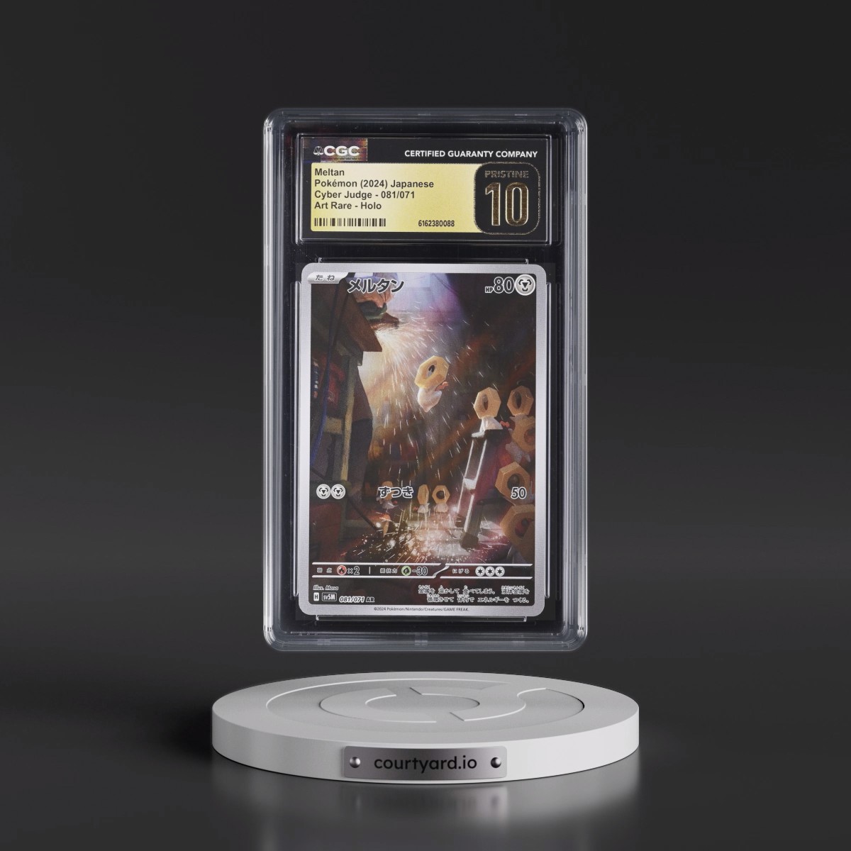 2024 Cyber Judge #081/071 Meltan - Art Rare Holo (CGC 10 PRISTINE)