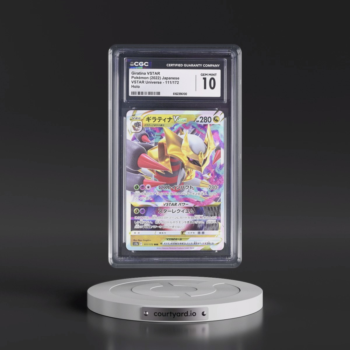 2022 VSTAR Universe #111/172 Giratina VSTAR - Holo (CGC 10 GEM MINT)