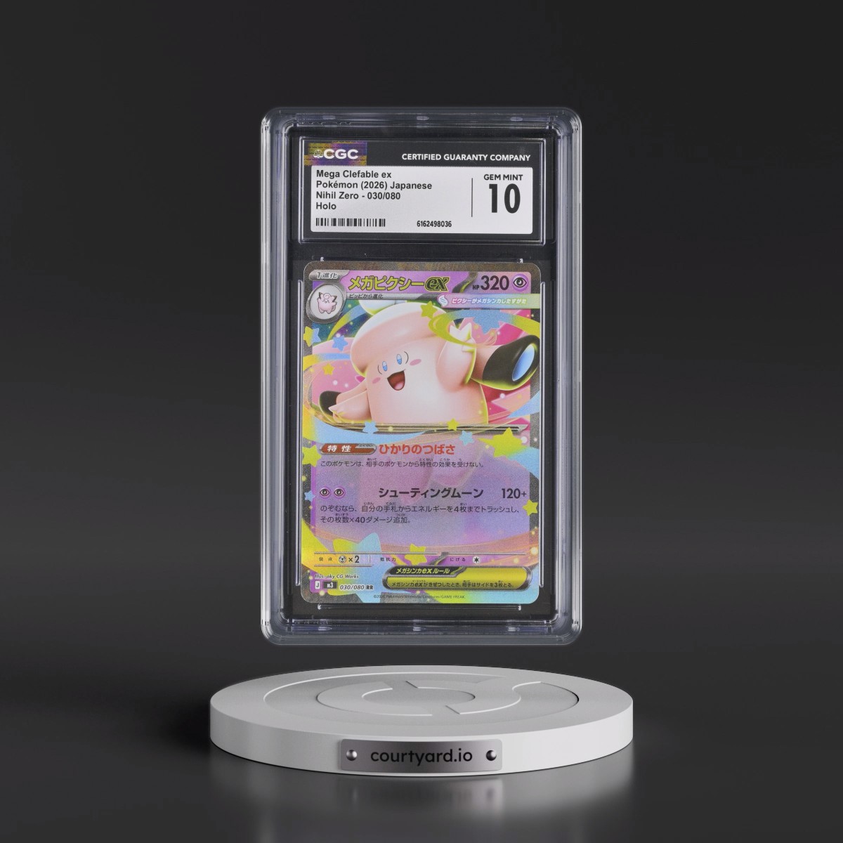 2026 Nihil Zero - M3 #030/080 Mega Clefable ex - Holo (CGC 10 GEM MINT)