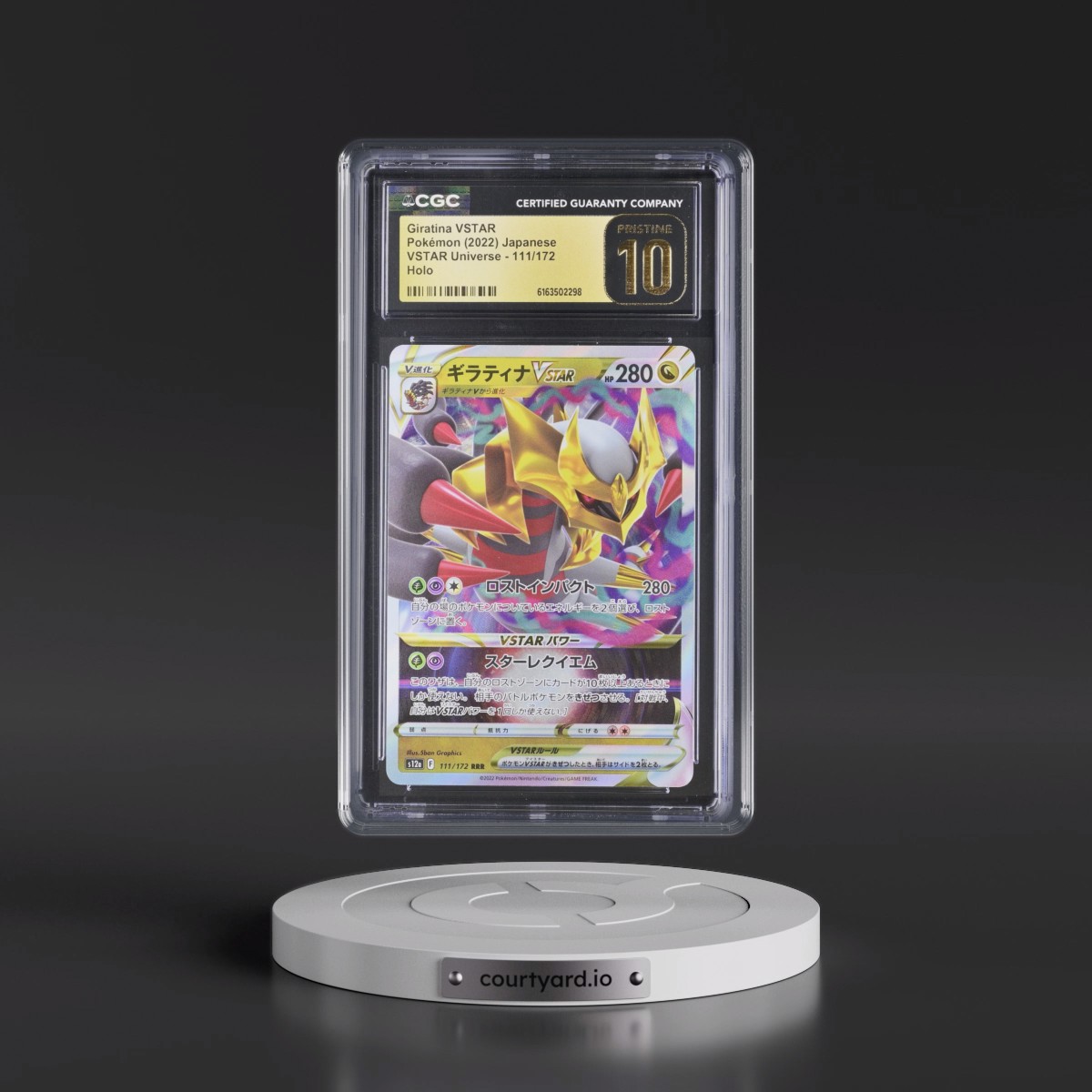 2022 VSTAR Universe #111/172 Giratina VSTAR - Holo (CGC 10 PRISTINE)