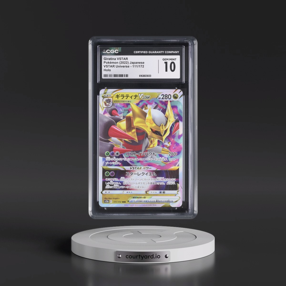 2022 VSTAR Universe #111/172 Giratina VSTAR - Holo (CGC 10 GEM MINT)