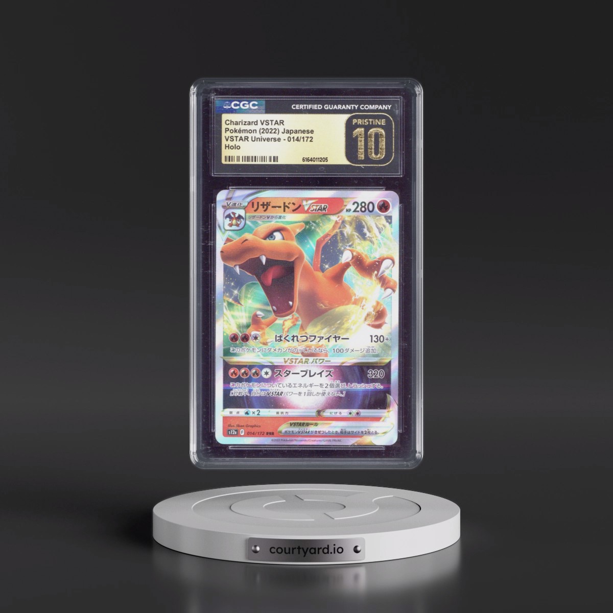2022 VSTAR Universe #014/172 Charizard VSTAR - Holo (CGC 10 PRISTINE)