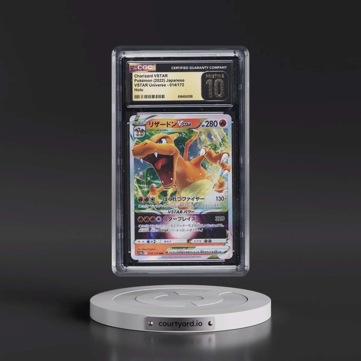 2022 VSTAR Universe #014/172 Charizard VSTAR - Holo (CGC 10 PRISTINE)