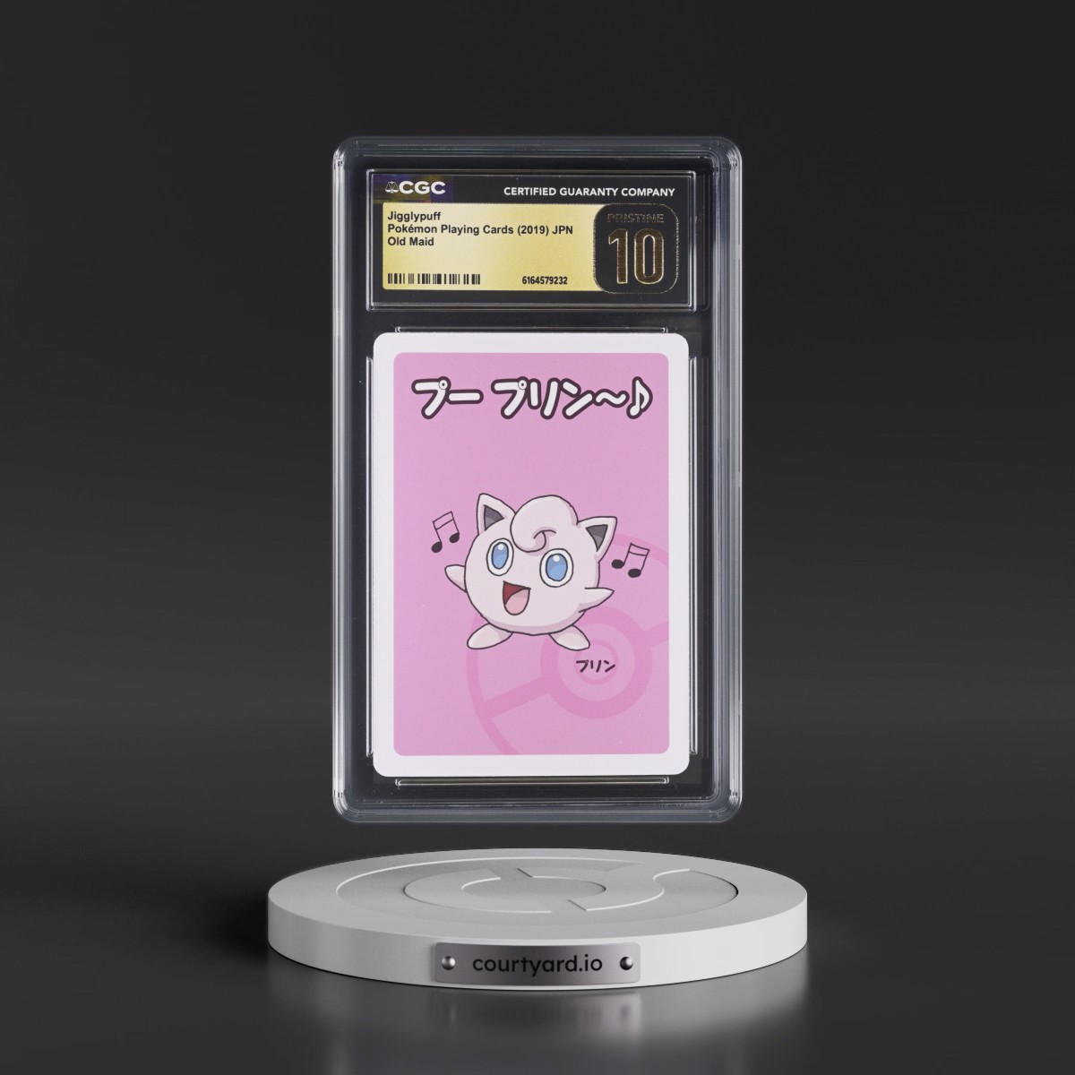 2019 Old Maid (Red Back) Jigglypuff CGC 10