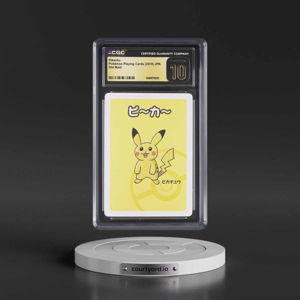 2019 Old Maid (Red Back) Pikachu CGC 10