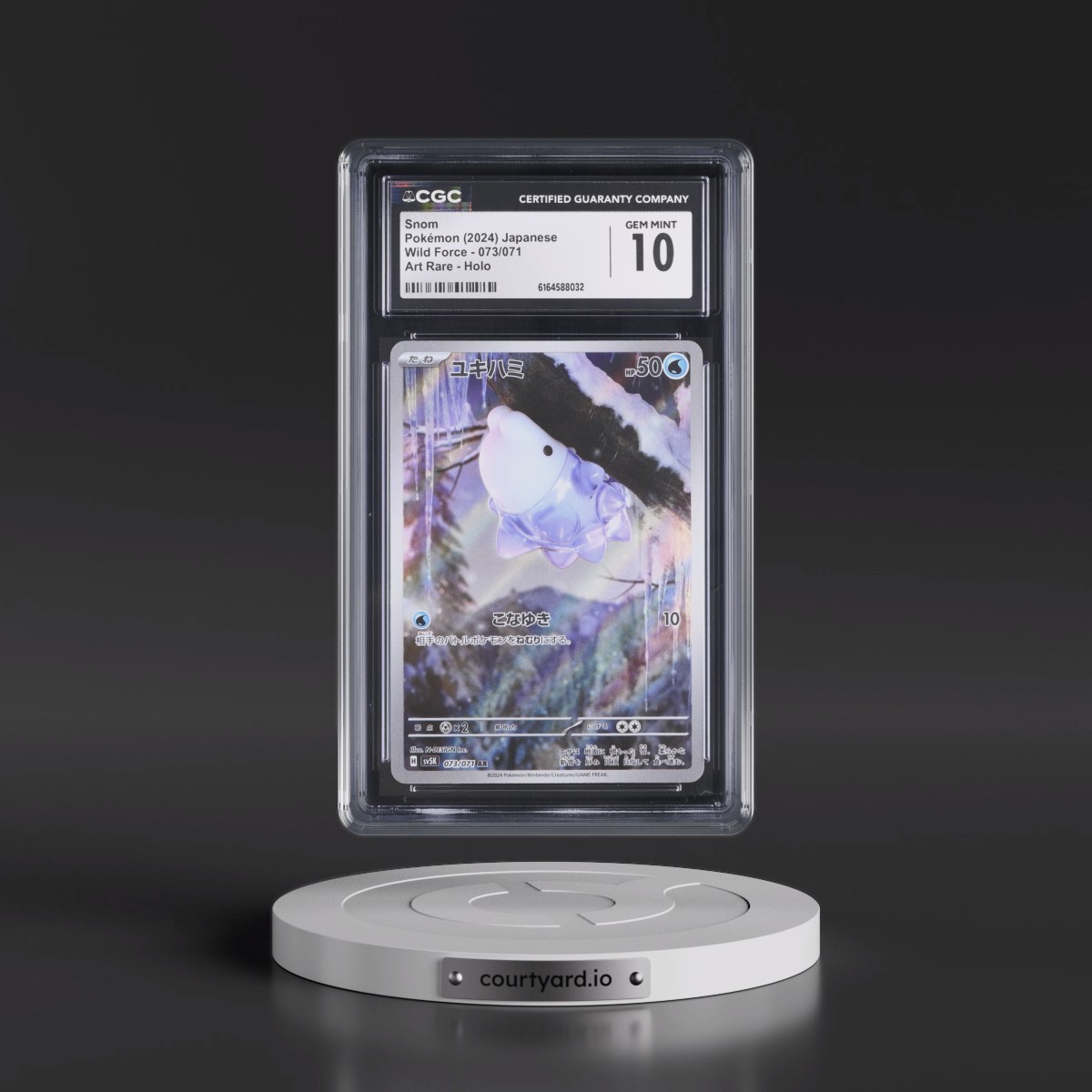 2024 Wild Force Snom - Art Rare Holo #073/071 CGC 10