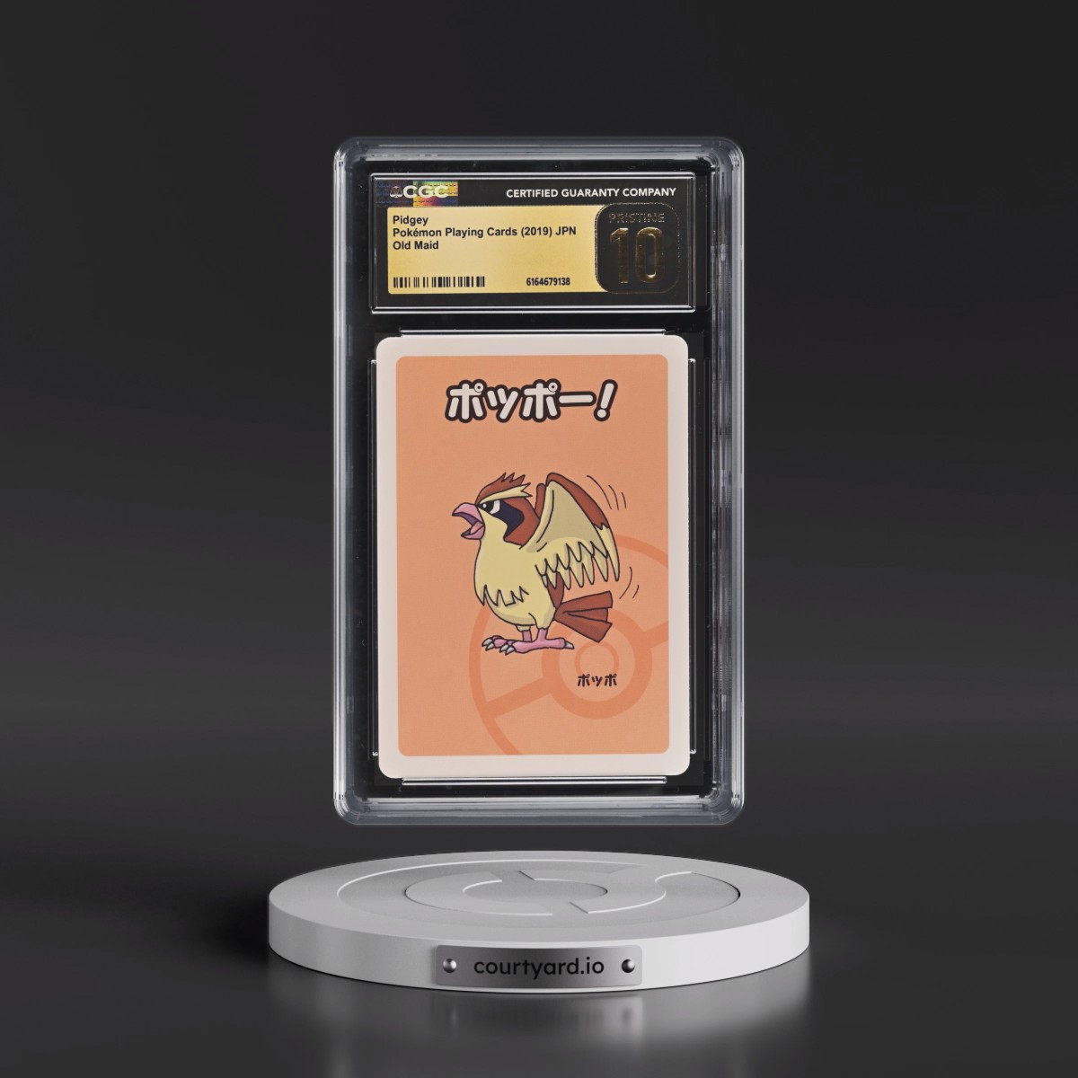 2019 Old Maid (Red Back) Pidgey CGC 10