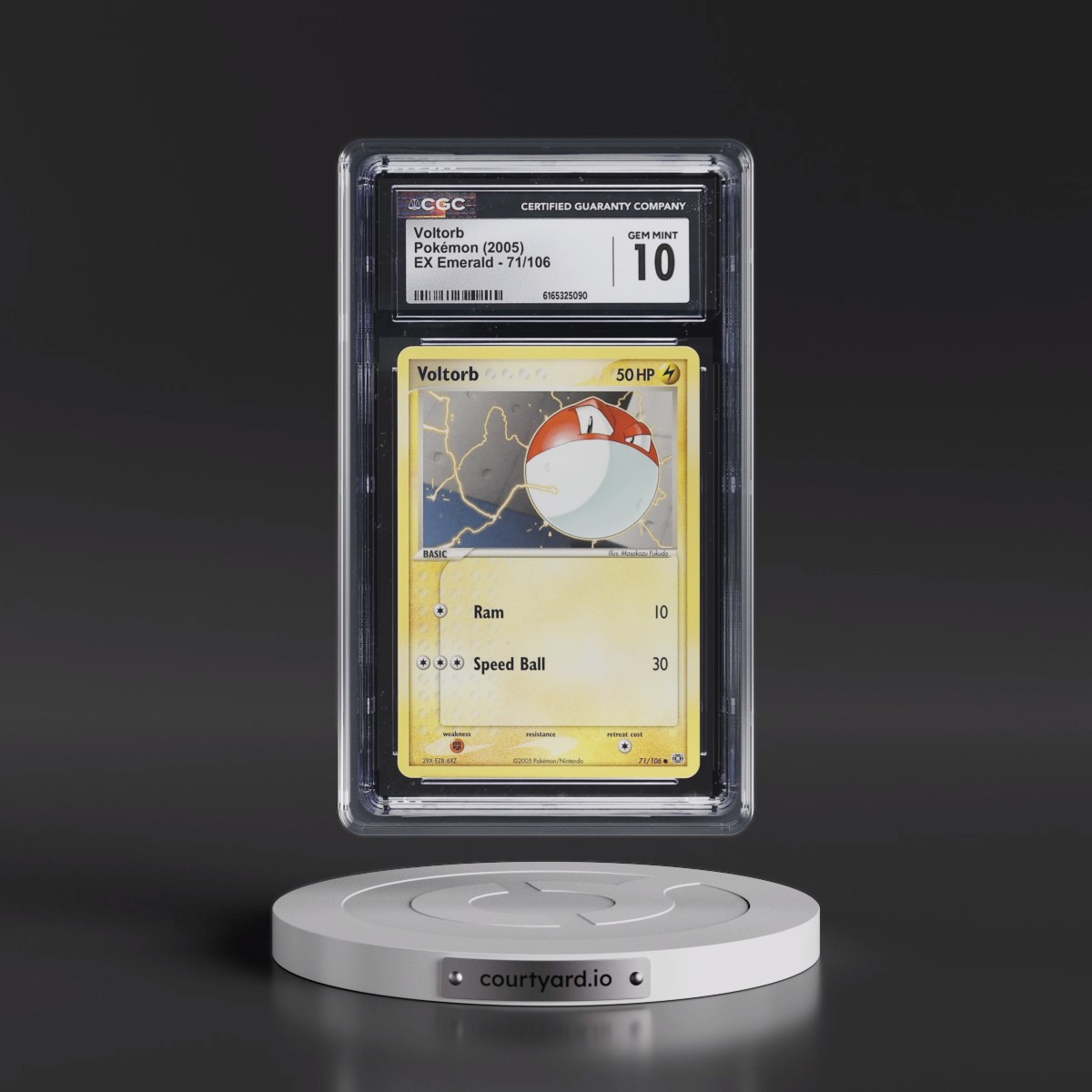 2005 EX Emerald #71/106 Voltorb (CGC 10 GEM MINT)