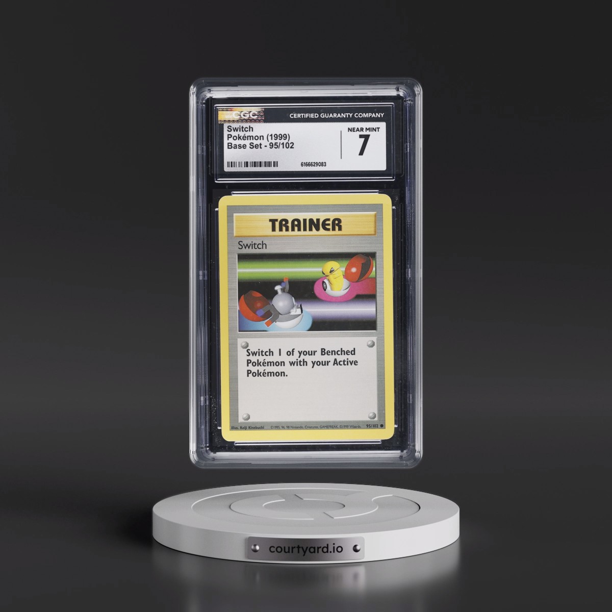 1999 Base Set #95/102 Switch (CGC 7 NM)