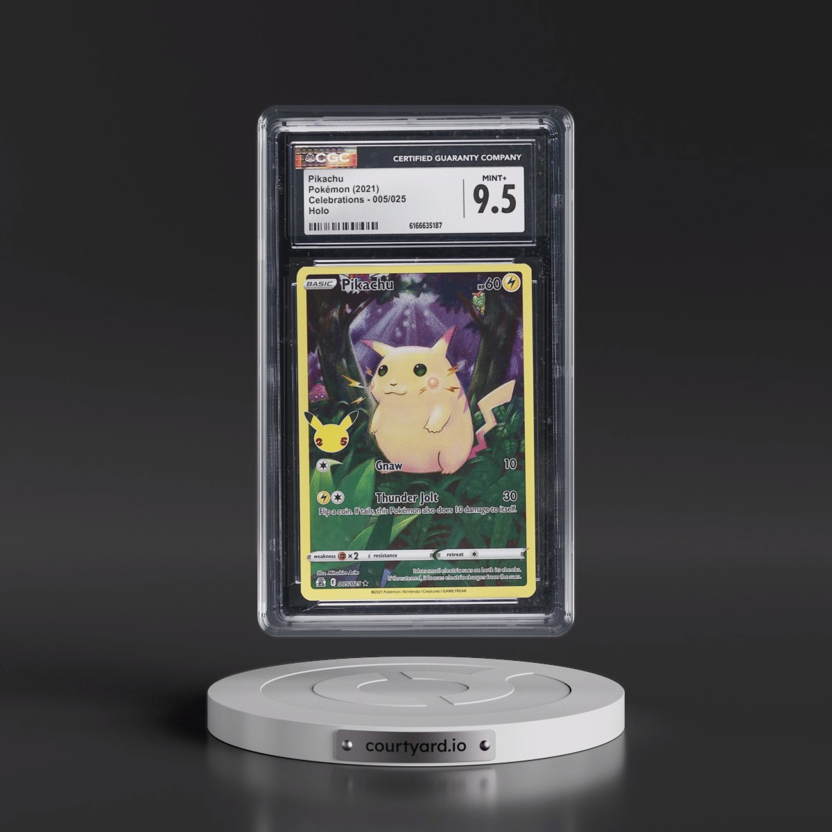 2021 Celebrations Pikachu - Holo #005/025 CGC 9.5