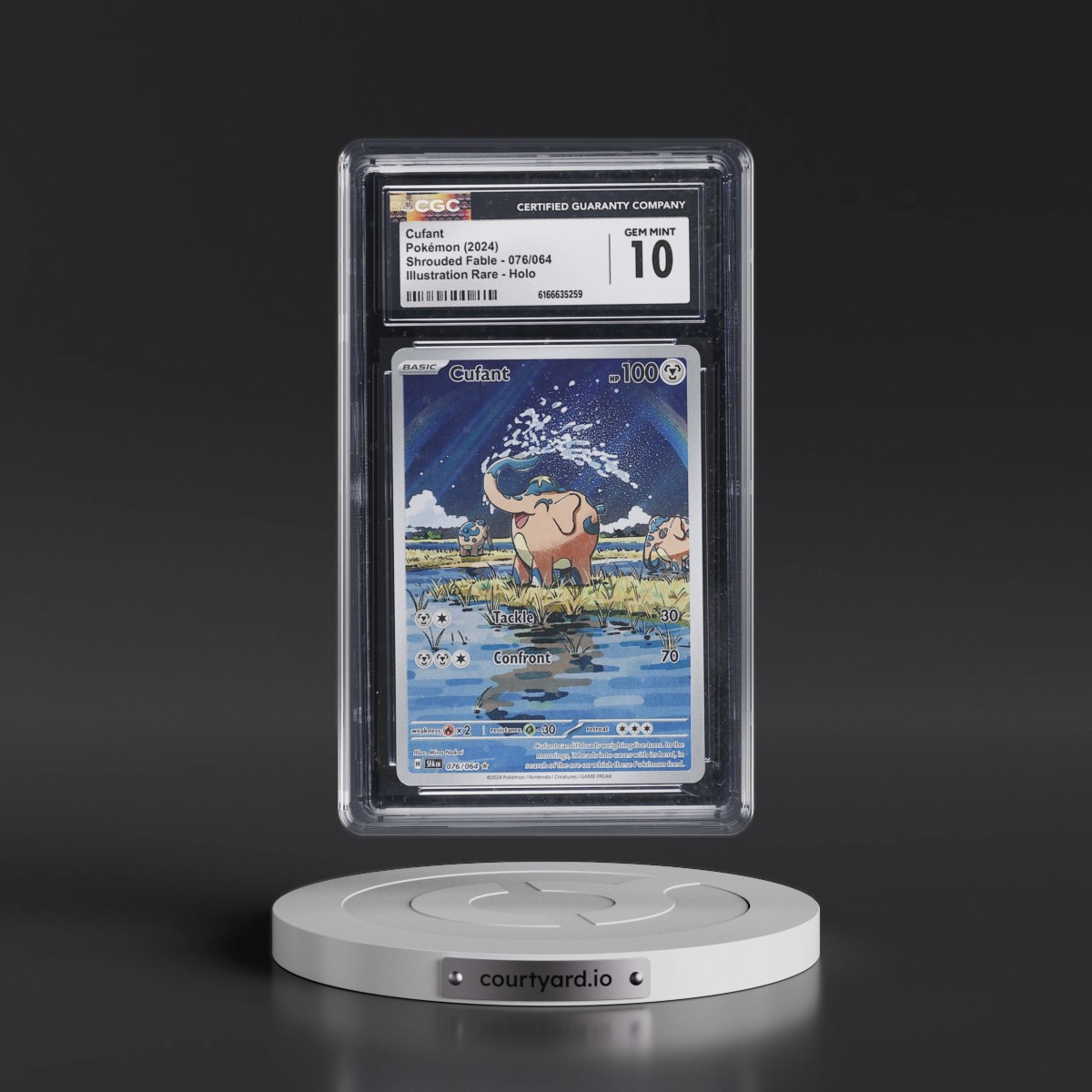 2023 Shrouded Fable - SFA EN #076/064 Cufant - Illustration Rare Holo (CGC 10 GEM MINT)