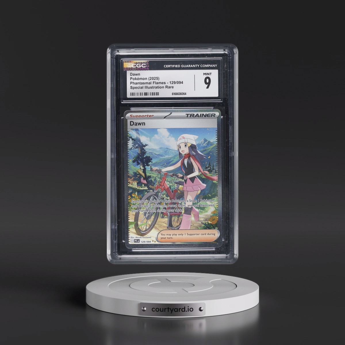 2025 Phantasmal Flames - PFL EN #129/094 Dawn - Special Illustration Rare (Holo) (CGC 9 MINT)