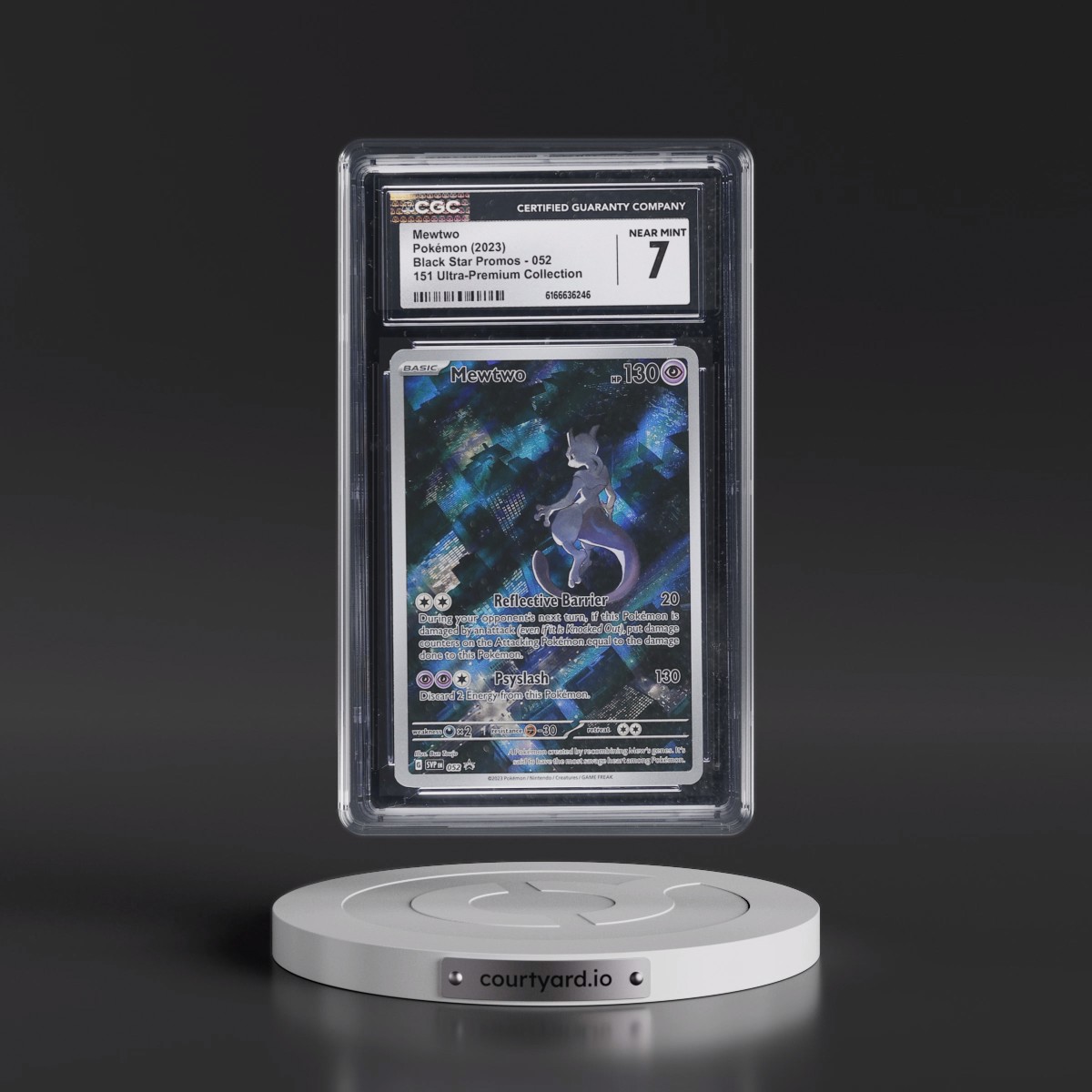 2023 Black Star Promos - Scarlet & Violet SVPEN #052 Mewtwo - 151 Ultra-Premium Collection (Holo) (CGC 7 NM)