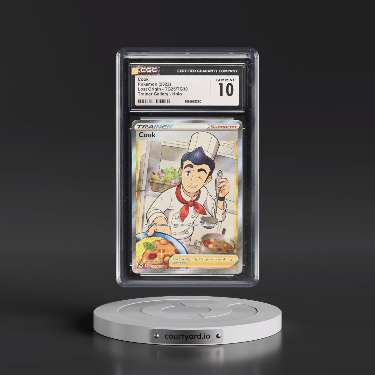 2022 Lost Origin #TG25/TG30 Cook - Trainer Gallery Holo (CGC 10 GEM MINT)