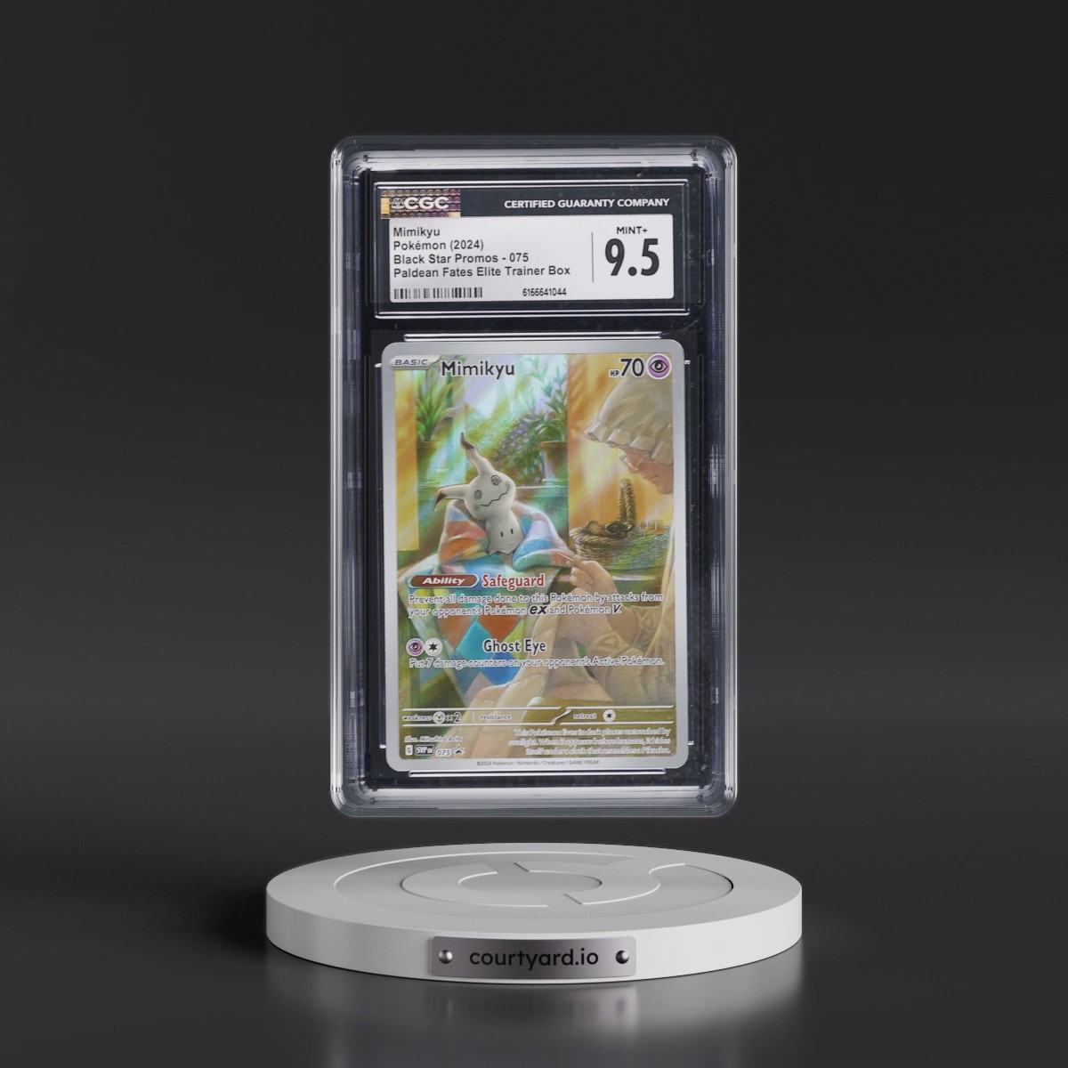 2023 Black Star Promos - Scarlet & Violet SVP EN #075 Mimikyu - Paldean Fates Elite Trainer Box (Holo) (CGC 9.5 MINT+)