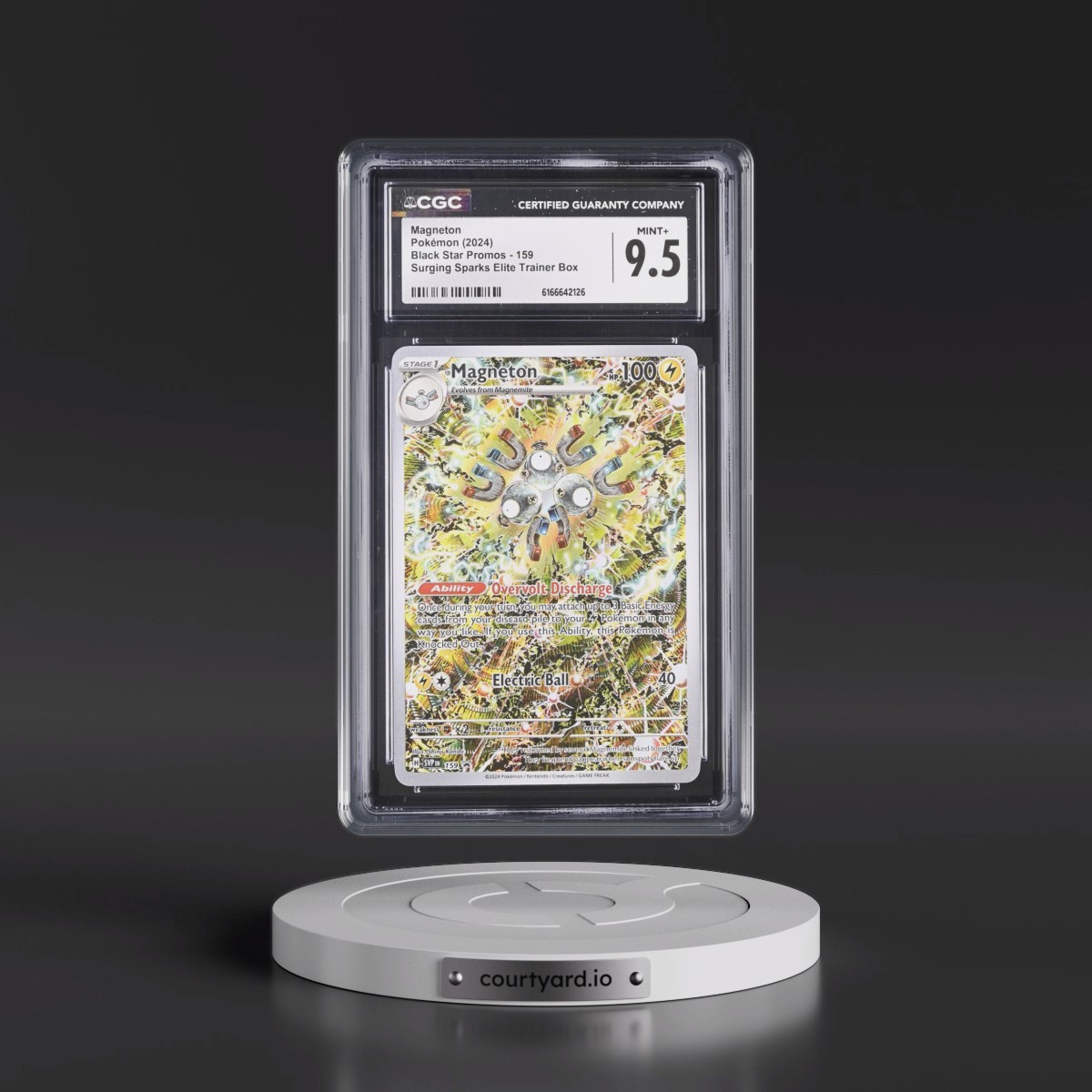 2023 Black Star Promos - Scarlet & Violet SVP EN Magneton - Surging Sparks Elite Trainer Box (Holo) #159 CGC 9.5