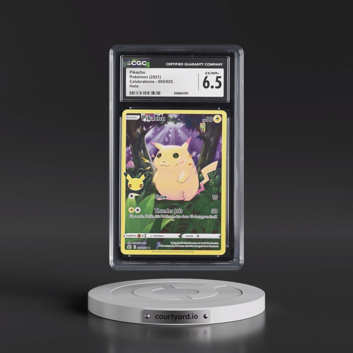 2021 Celebrations Pikachu - Holo #005/025 CGC 6.5
