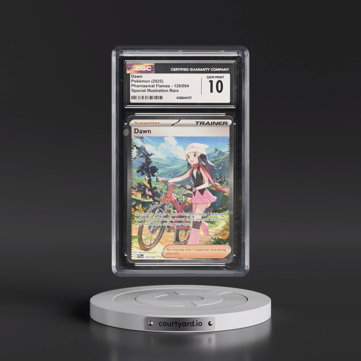2025 Phantasmal Flames - PFL EN #129/094 Dawn - Special Illustration Rare (Holo) (CGC 10 GEM MINT)