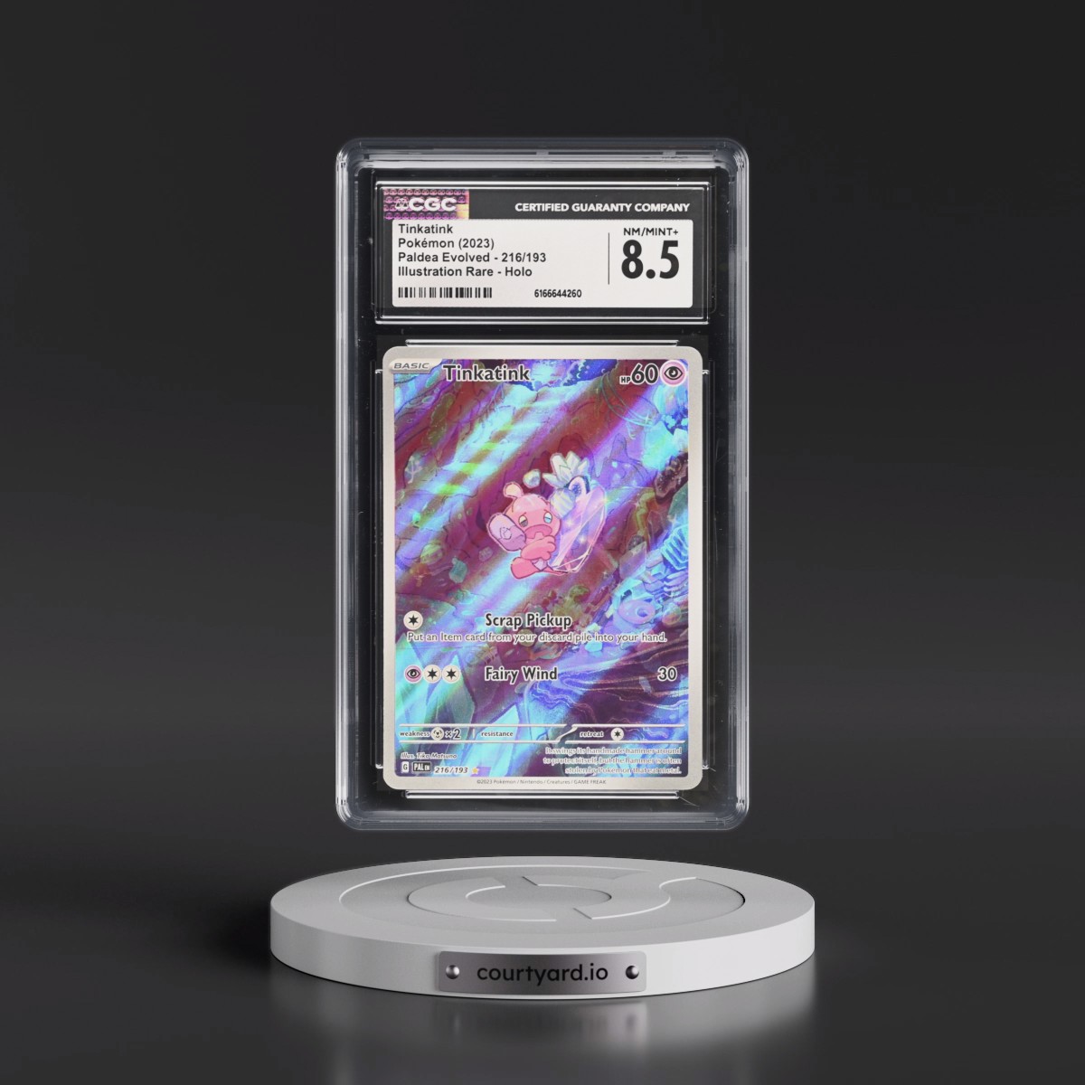 2023 Paldea Evolved - PAL EN #216/193 Tinkatink - Illustration Rare Holo (CGC 8.5 NM-MT+)
