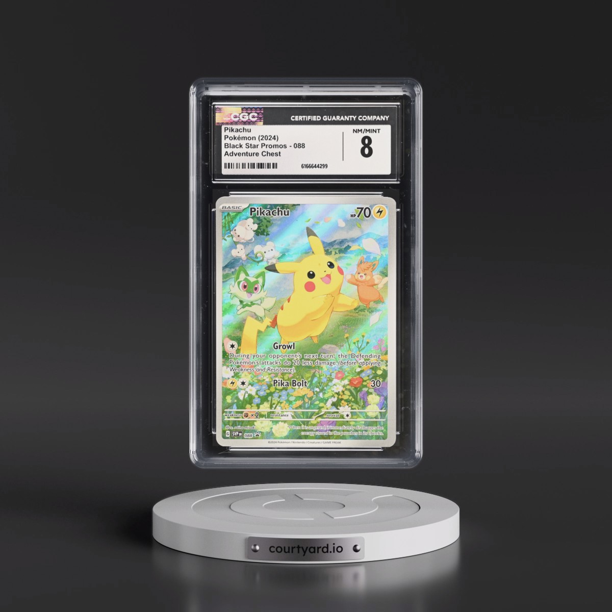 2023 Black Star Promos - Scarlet & Violet SVP EN Pikachu - Adventure Chest (Holo) #088 CGC 8