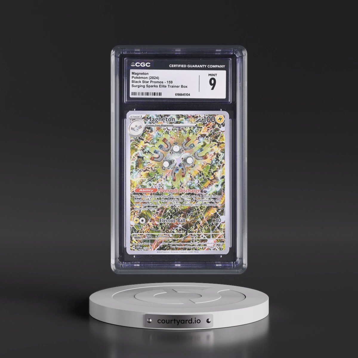 2023 Black Star Promos - Scarlet & Violet SVP EN #159 Magneton - Surging Sparks Elite Trainer Box (Holo) (CGC 9 MINT)