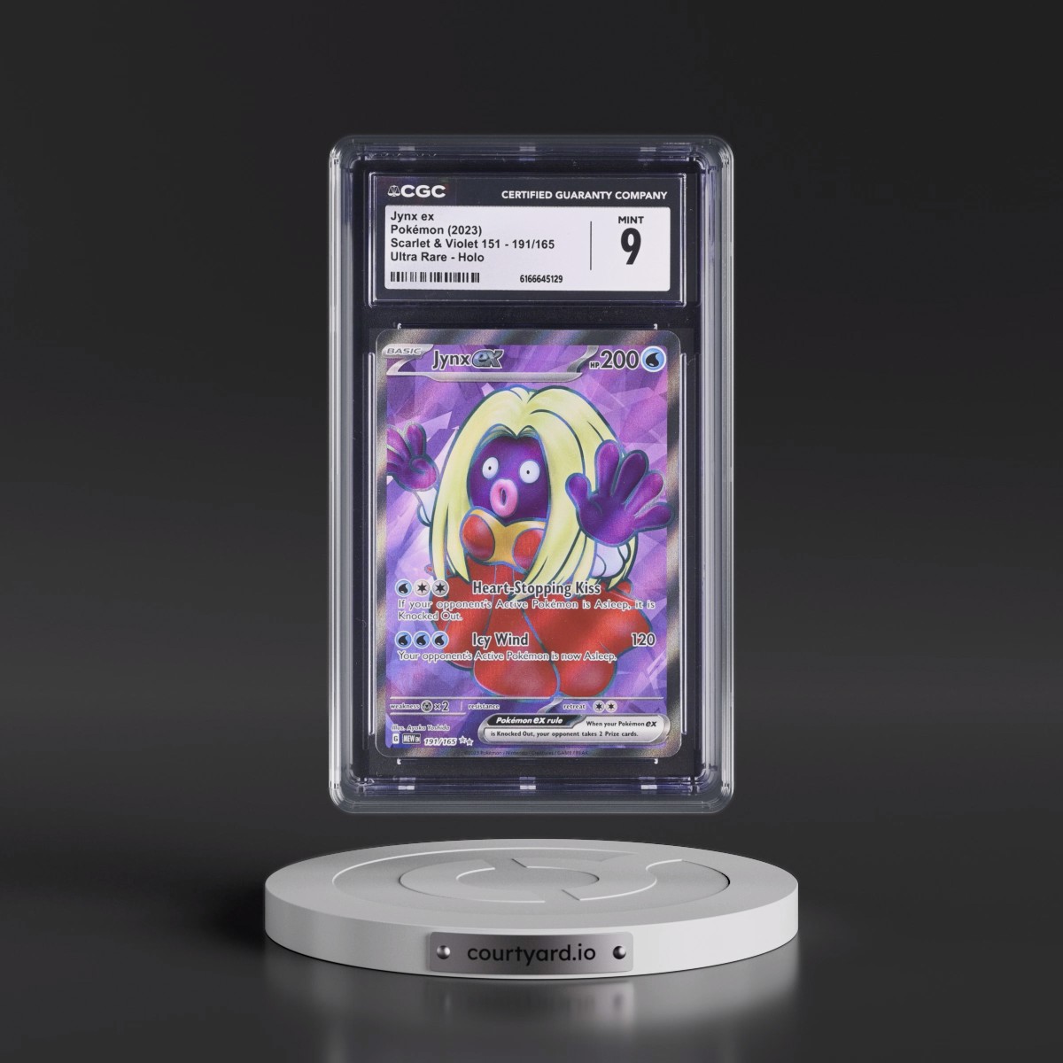 2023 Scarlet & Violet 151 - MEW EN #191/165 Jynx ex - Ultra Rare Holo (CGC 9 MINT)