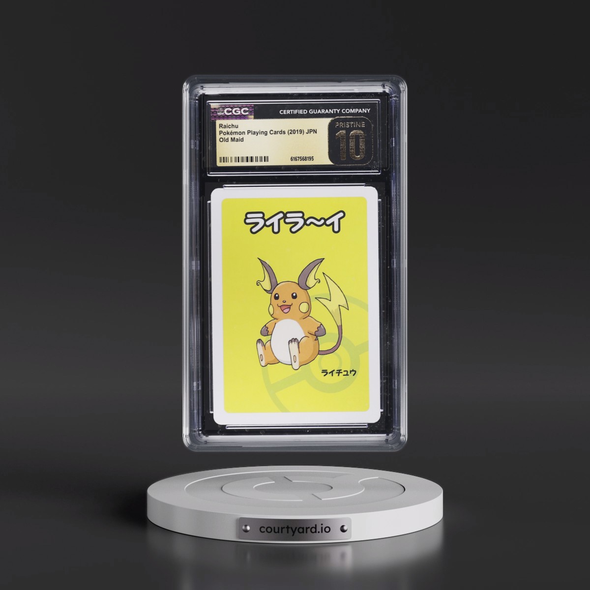 2019 Old Maid (Red Back) Raichu CGC 10