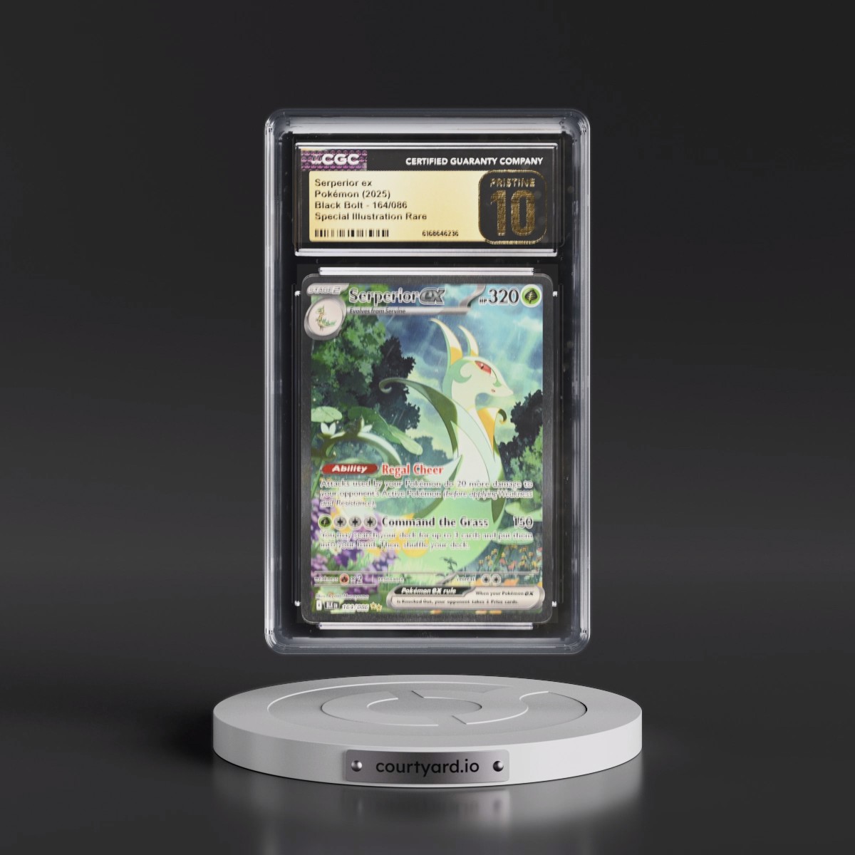 2025 Black Bolt - BLK EN Serperior ex - Special Illustration Rare (Holo) #164/086 CGC 10