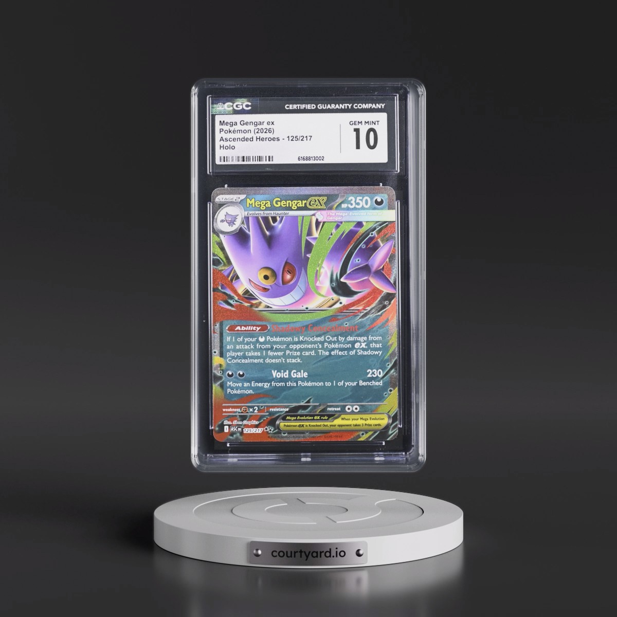 2026 Ascended Heroes - ASC EN #125/217 Mega Gengar ex - Holo (CGC 10 GEM MINT)