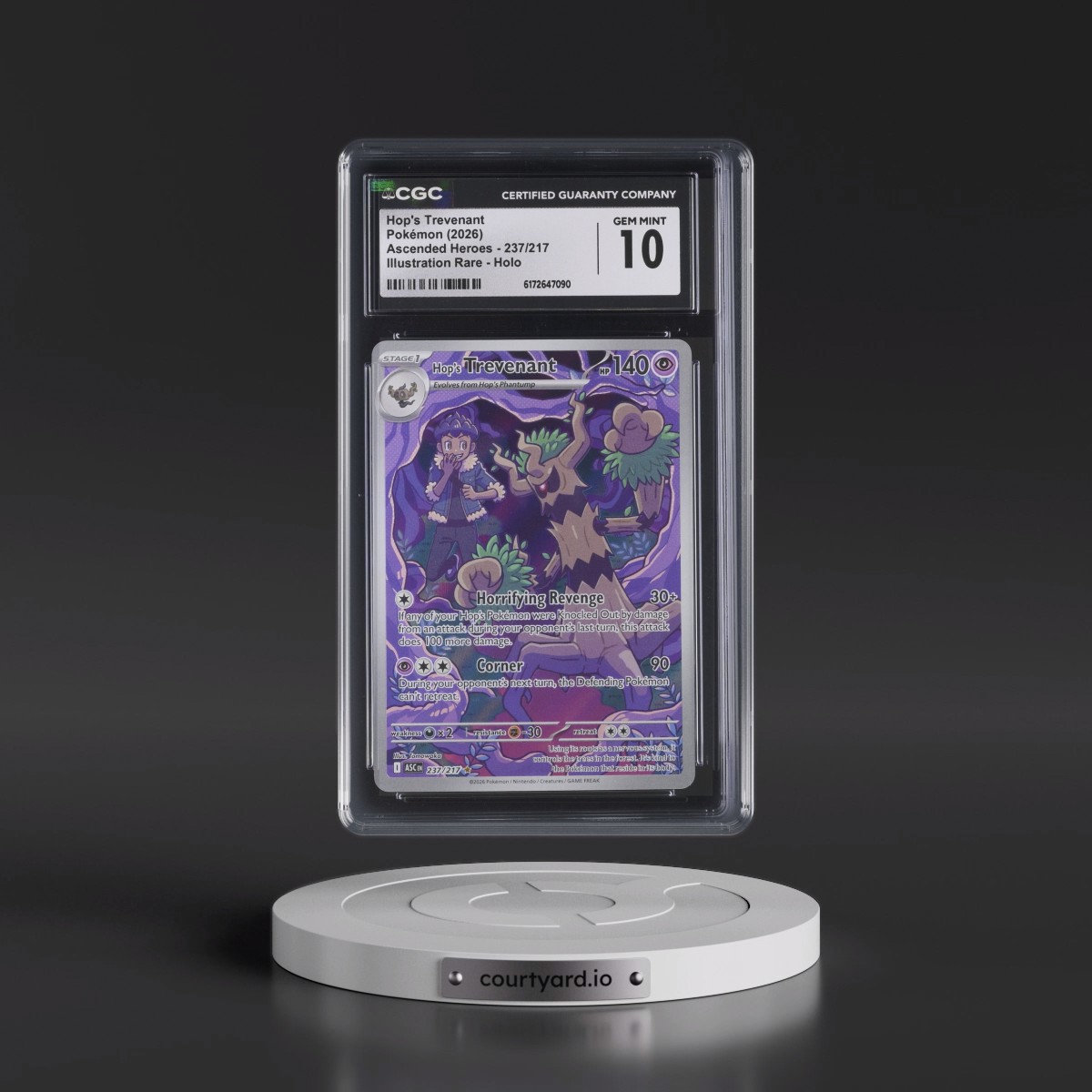 2026 Ascended Heroes - ASC EN #237/217 Hop's Trevenant - Illustration Rare Holo (CGC 10 GEM MINT)