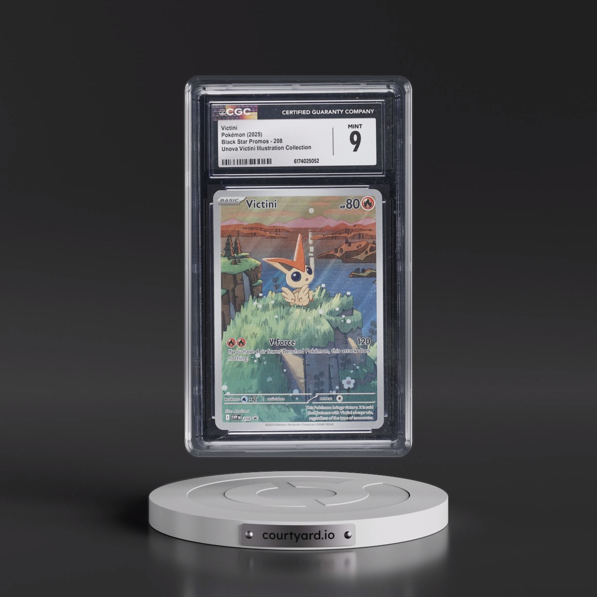 2023 Black Star Promos - Scarlet & Violet SVP EN #208 Victini - Unova Victini Illustration Collection (Holo) (CGC 9 MINT)