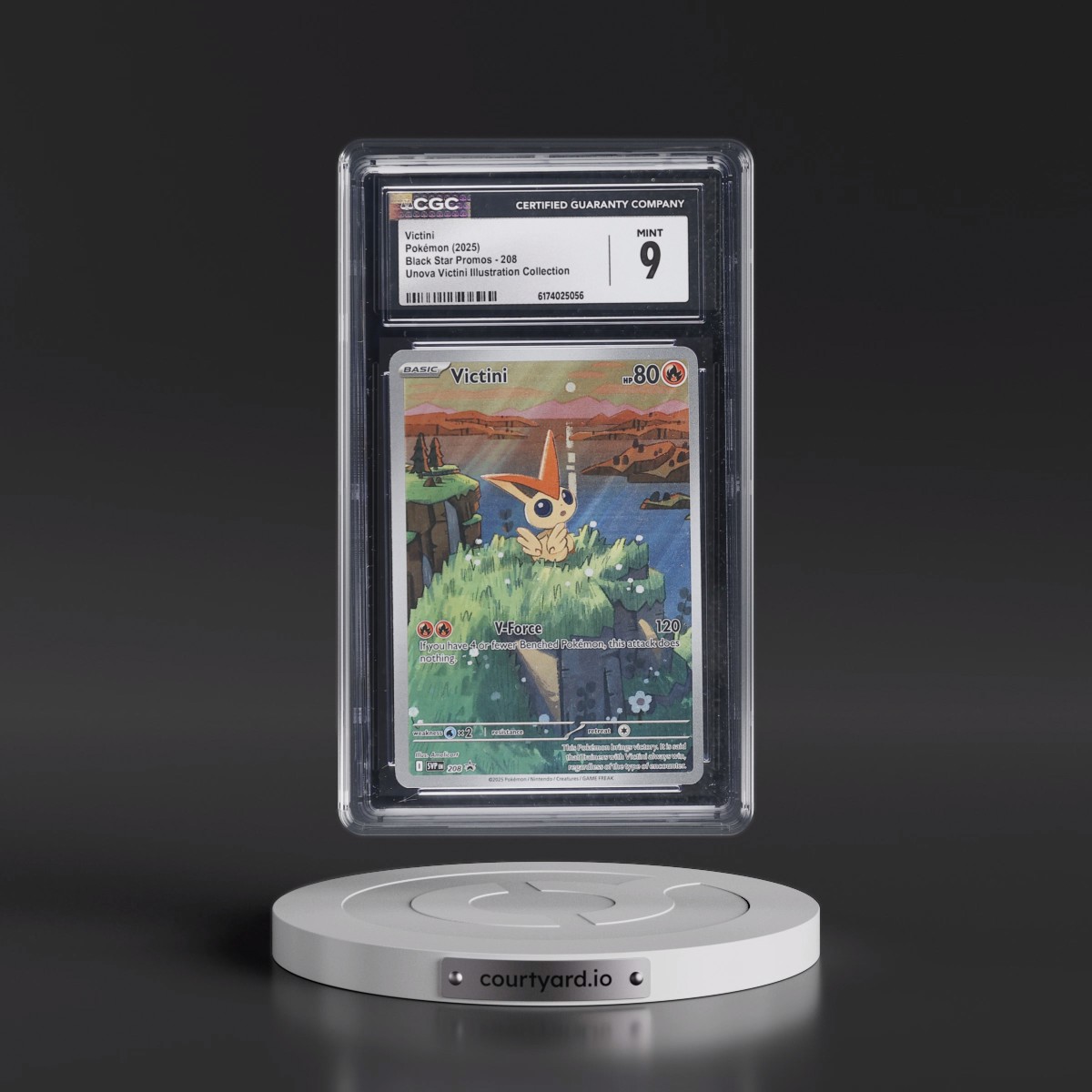2023 Black Star Promos - Scarlet & Violet SVP EN #208 Victini - Unova Victini Illustration Collection (Holo) (CGC 9 MINT)