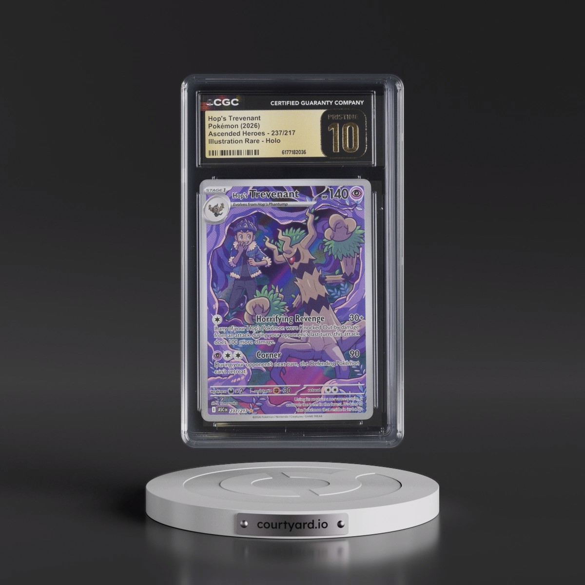 2026 Ascended Heroes - ASC EN #237/217 Hop's Trevenant - Illustration Rare Holo (CGC 10 PRISTINE)