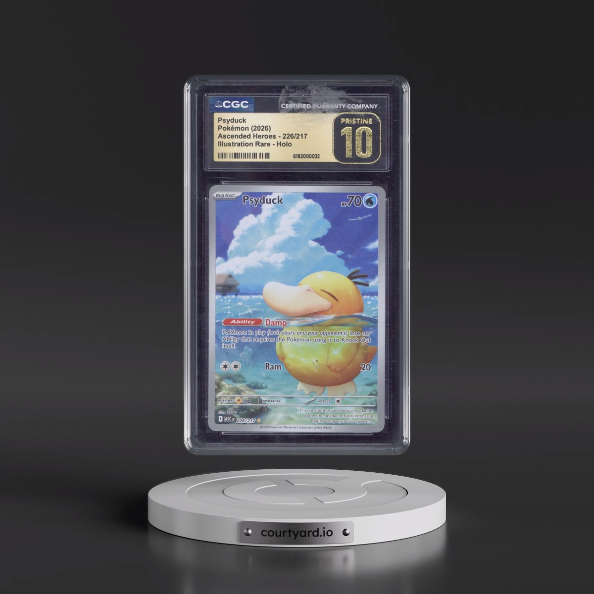 2026 Ascended Heroes - ASC EN #226/217 Psyduck - Illustration Rare Holo (CGC 10 PRISTINE)