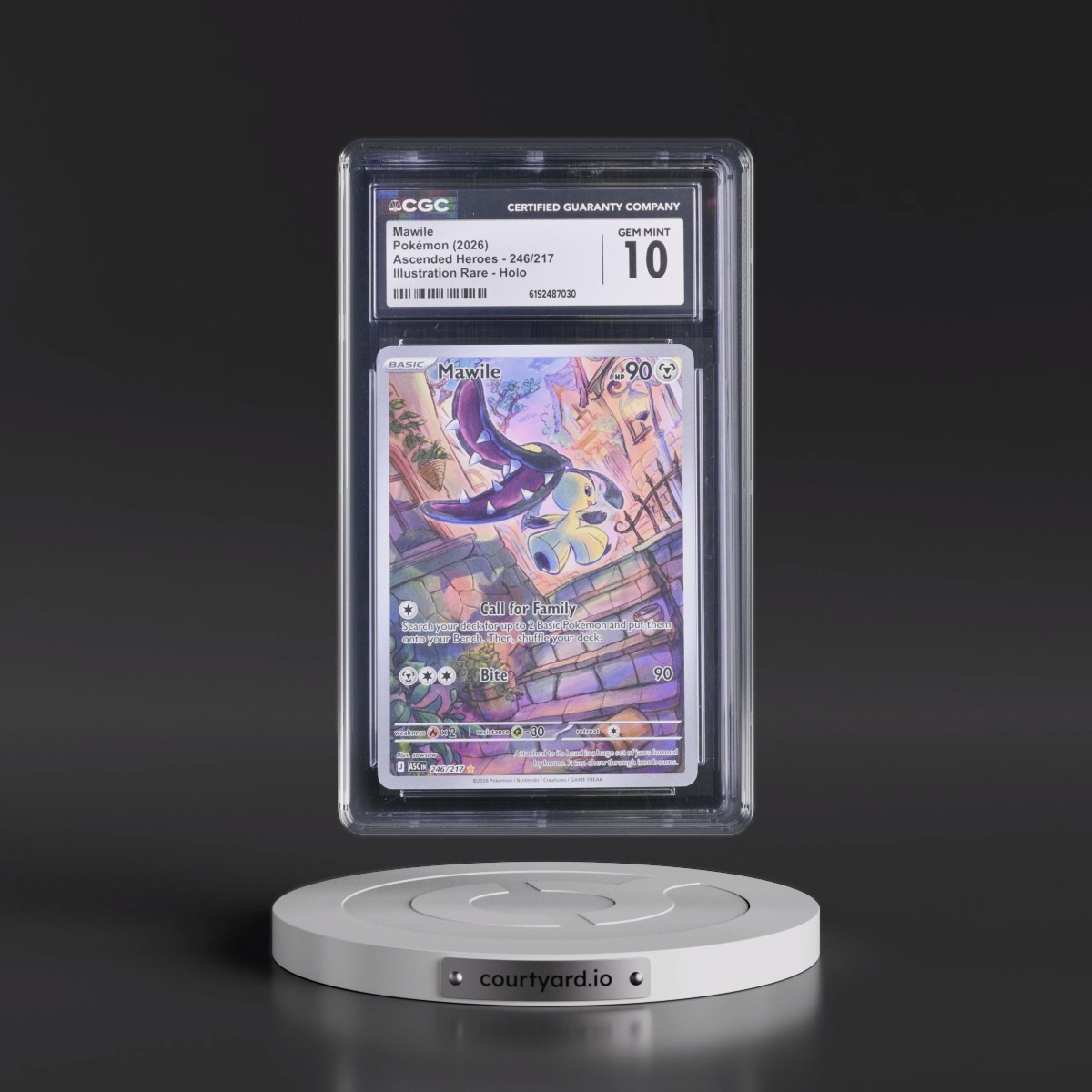 2026 Ascended Heroes - ASC EN #246/217 Mawile - Illustration Rare Holo (CGC 10 GEM MINT)