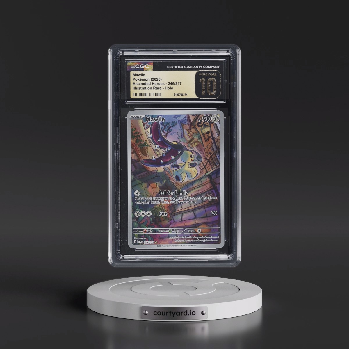 2026 Ascended Heroes - ASC EN #246/217 Mawile - Illustration Rare Holo (CGC 10 PRISTINE)