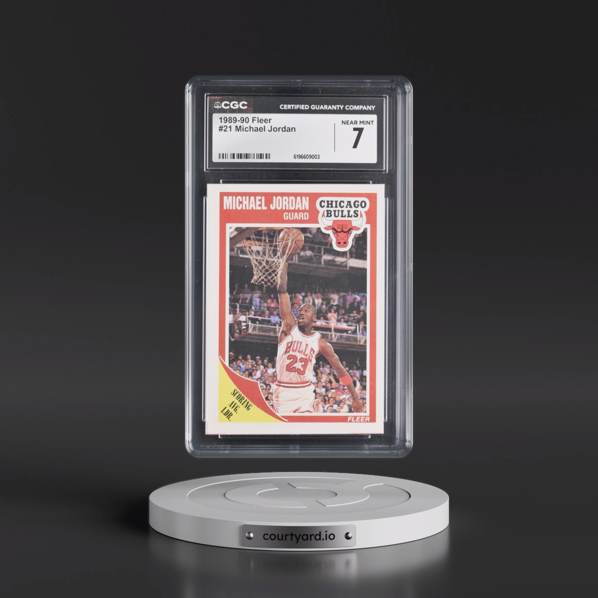 1989 Fleer Michael Jordan #21 CGC 7
