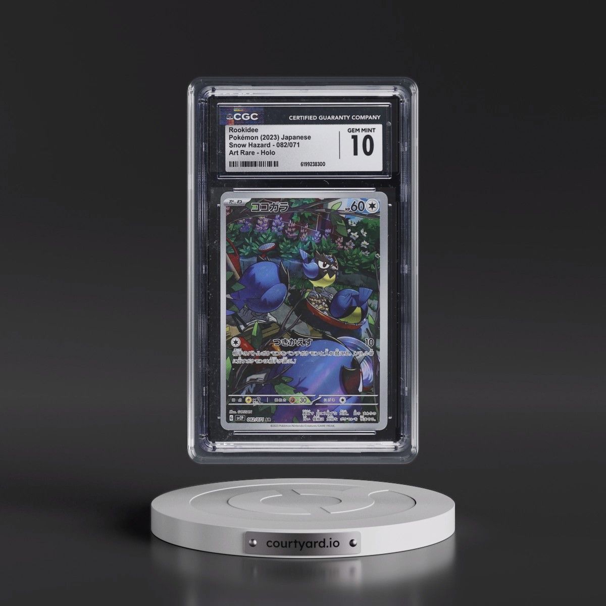 2023 Snow Hazard #082/071 Rookidee - Art Rare Holo (CGC 10 GEM MINT)