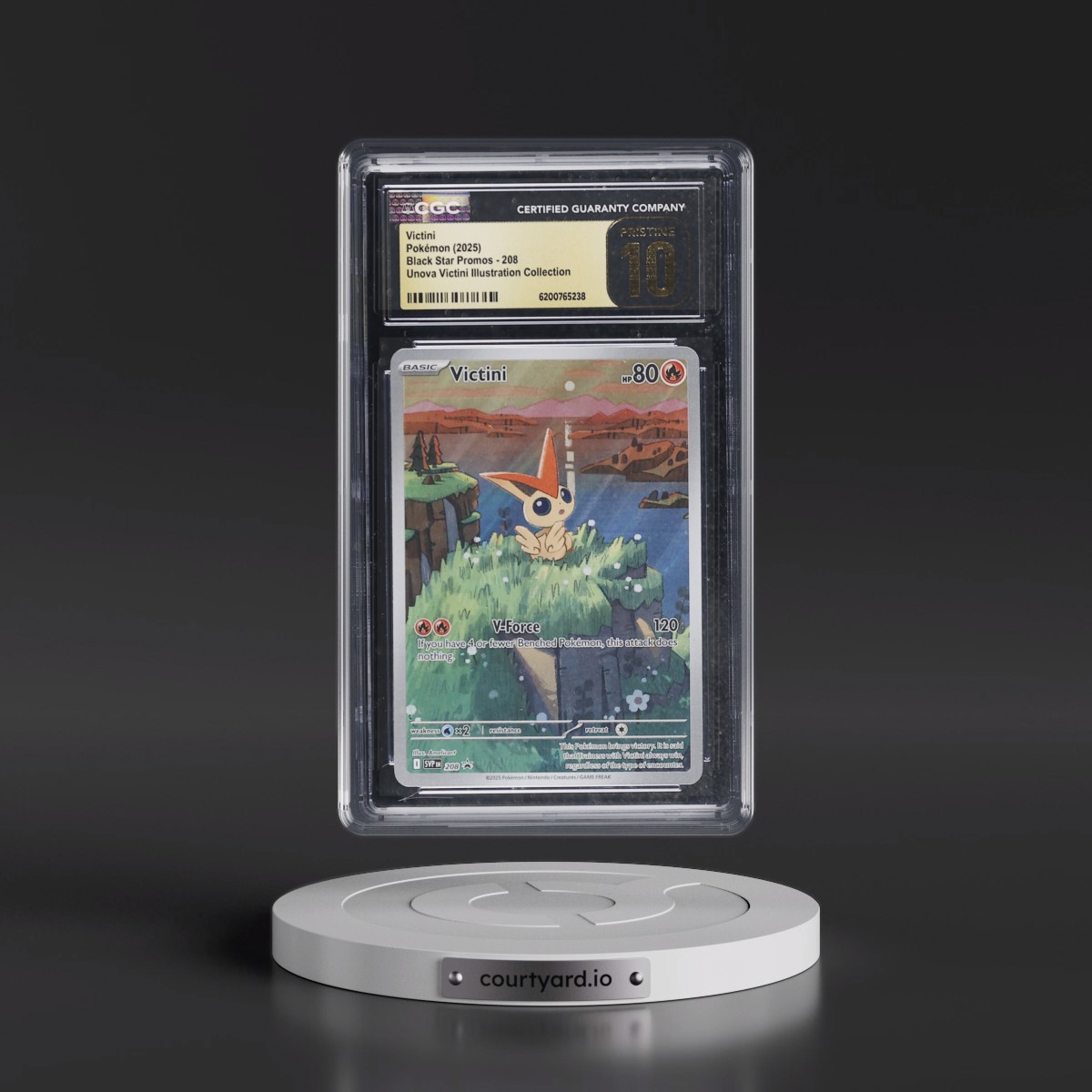 2023 Black Star Promos - Scarlet & Violet SVP EN #208 Victini - Unova Victini Illustration Collection (Holo) (CGC 10 PRISTINE)