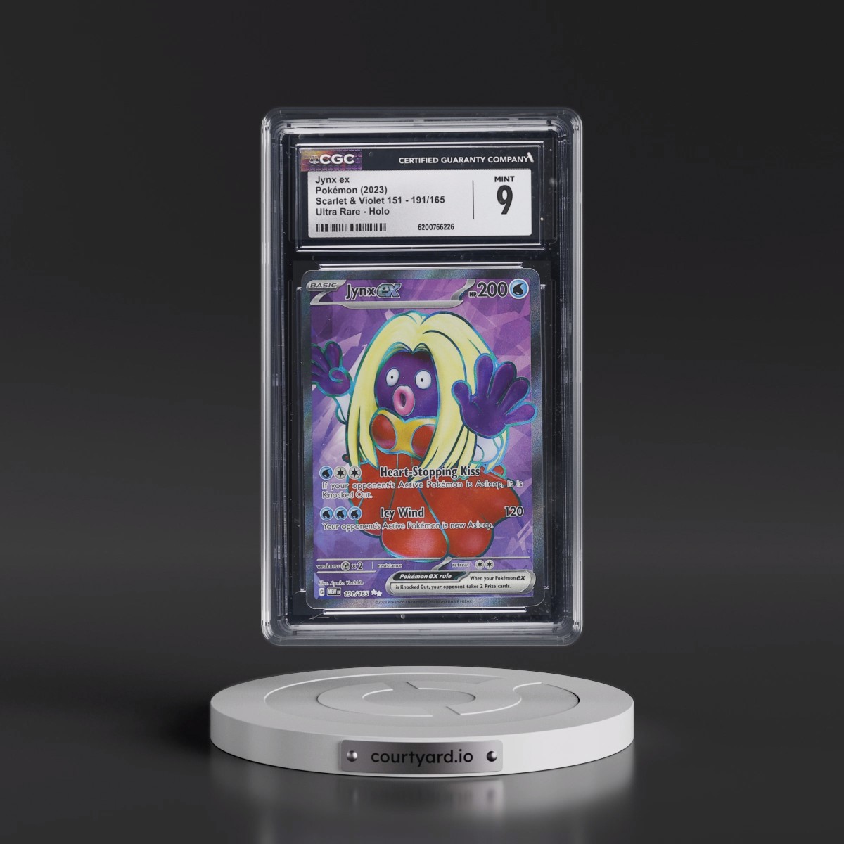 2023 Scarlet & Violet 151 - MEW EN #191/165 Jynx ex - Ultra Rare Holo (CGC 9 MINT)