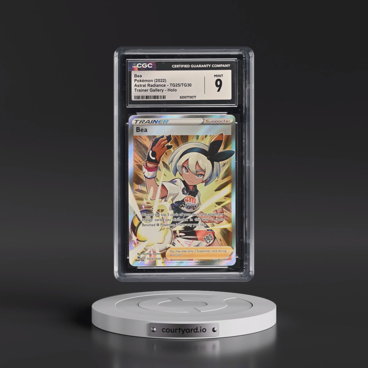 Astral Radiance Bea - Trainer Gallery Holo #TG25/TG30 CGC 9