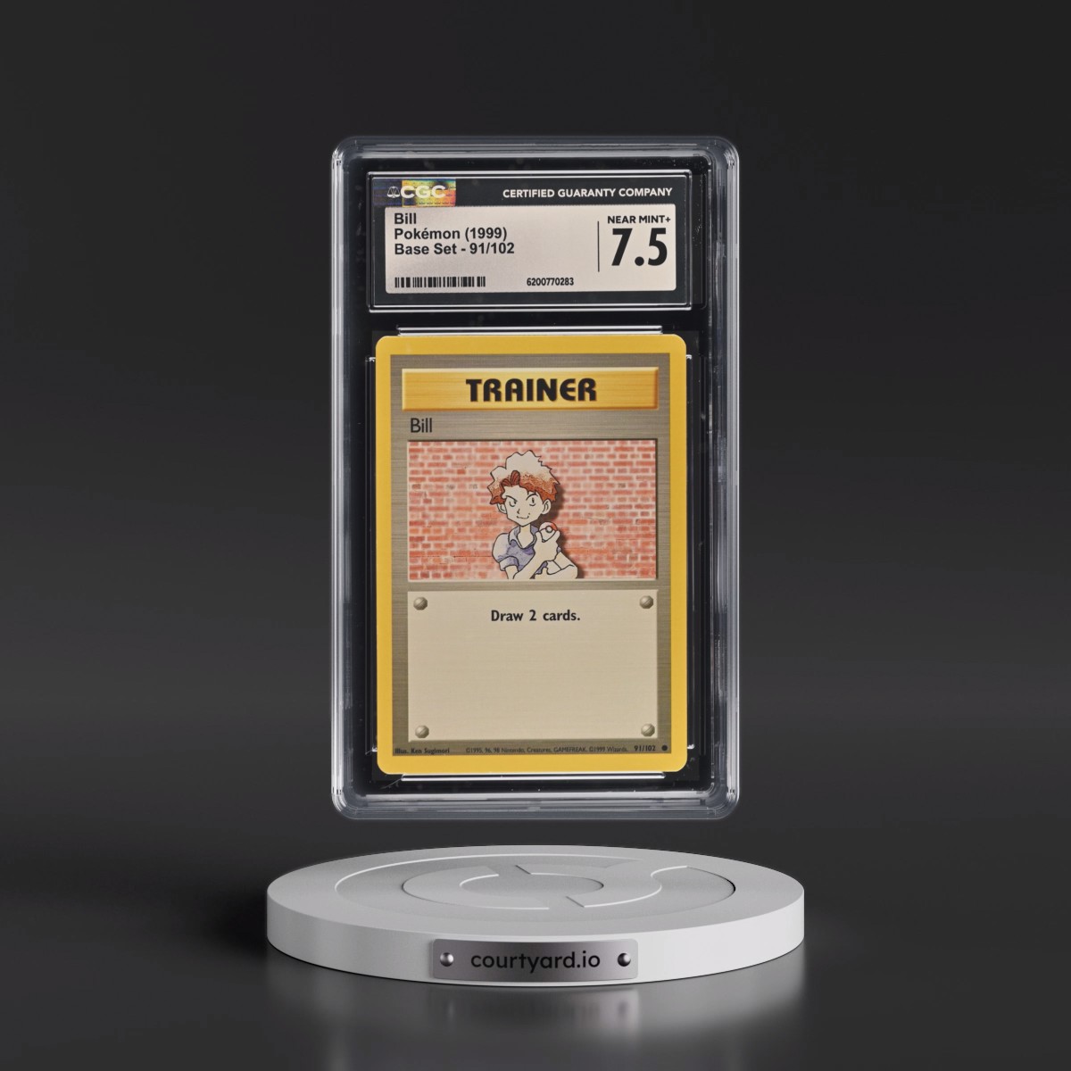 1999 Base Set #91/102 Bill (CGC 7.5 NM+)