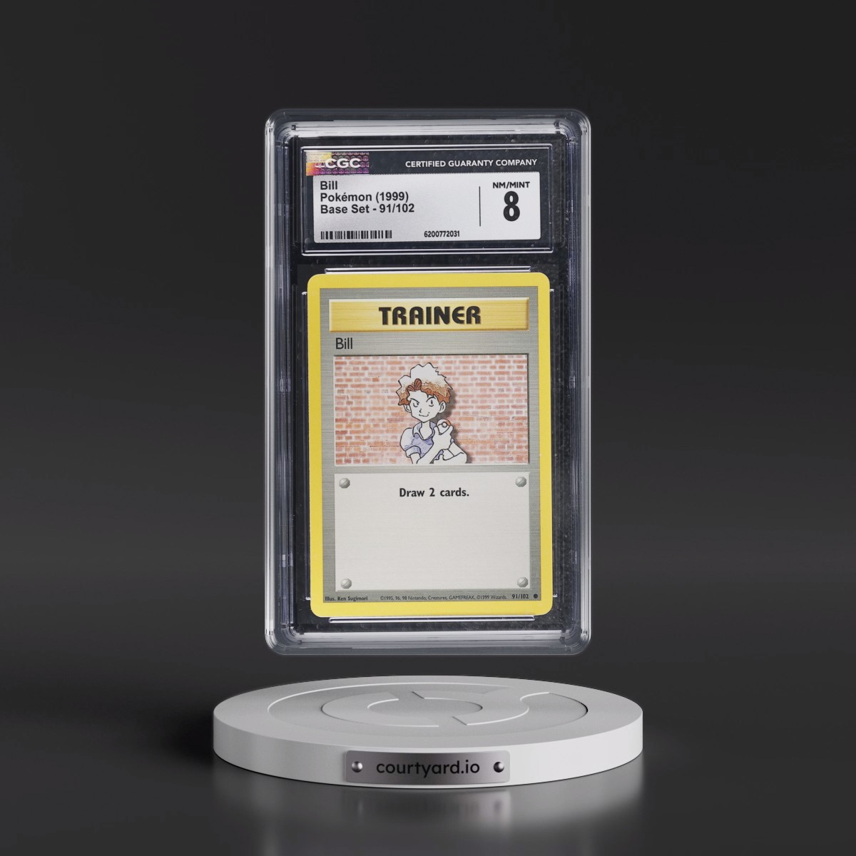 1999 Base Set #91/102 Bill (CGC 8 NM-MT)
