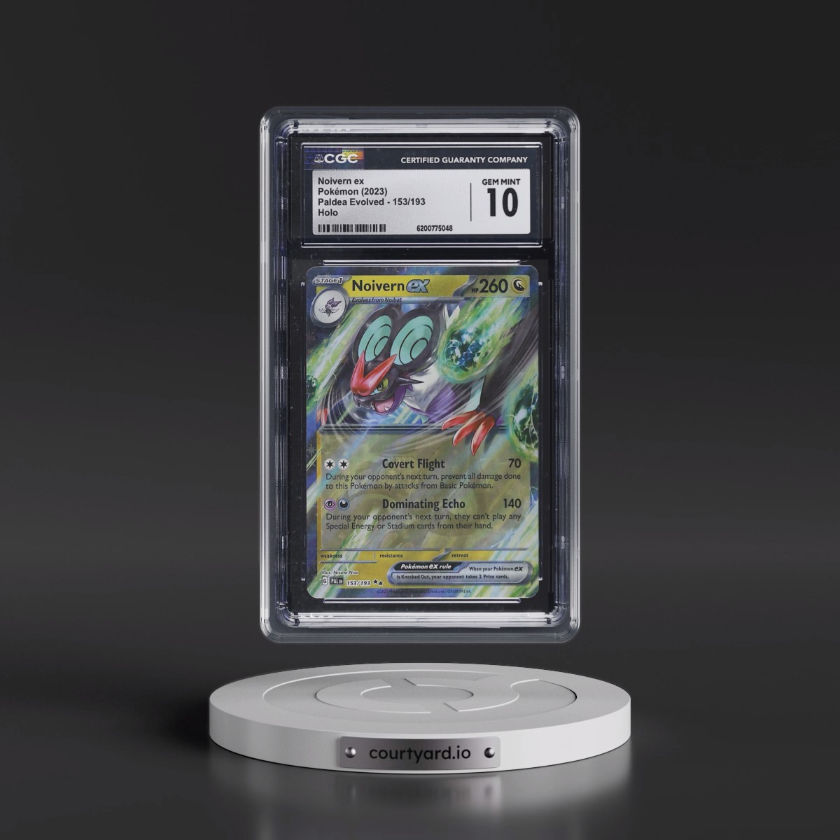 2023 Paldea Evolved - PAL EN #153/193 Noivern ex - Holo (CGC 10 GEM MINT)