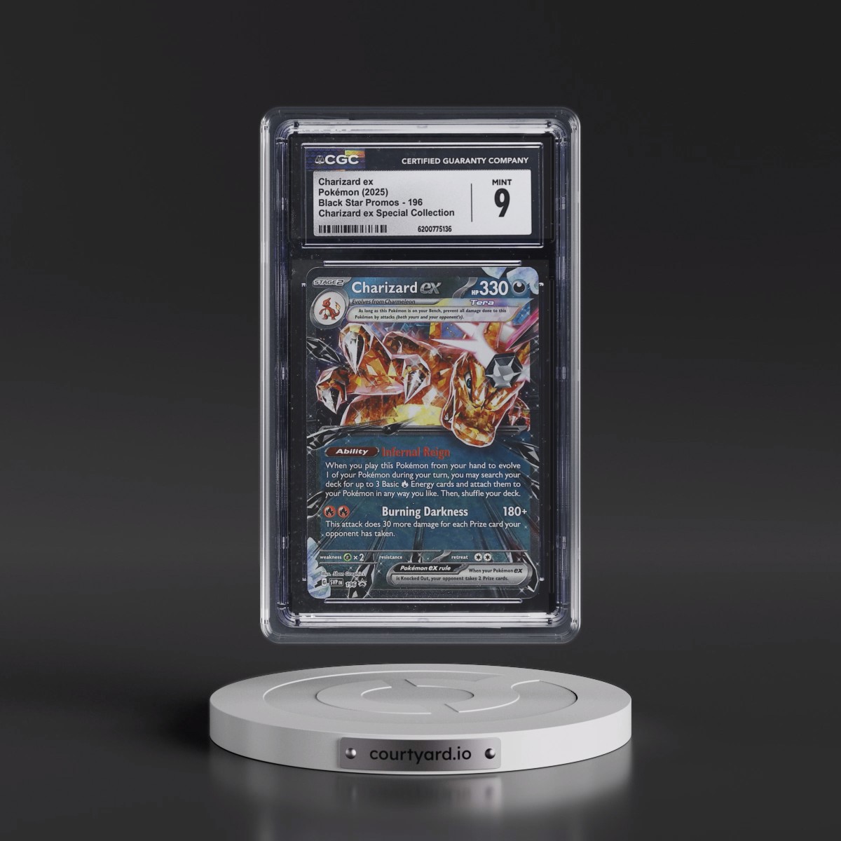 2023 Black Star Promos - Scarlet & Violet SVP EN #196 Charizard ex - Charizard ex Special Collection (Holo) (CGC 9 MINT)