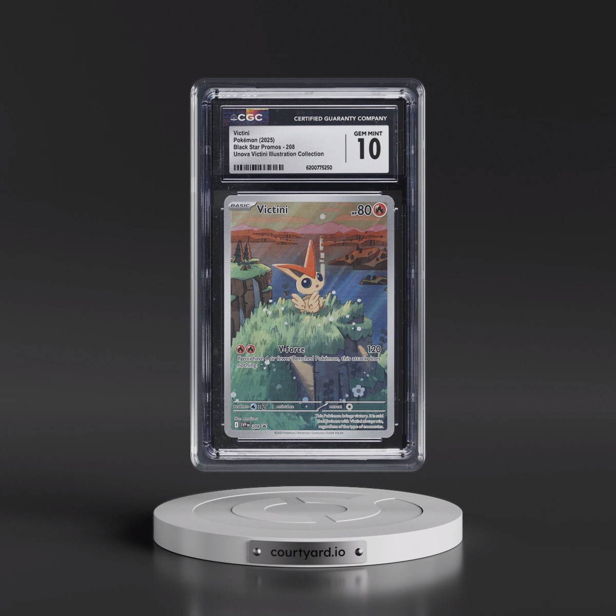 2023 Black Star Promos - Scarlet & Violet SVP EN #208 Victini - Unova Victini Illustration Collection (Holo) (CGC 10 GEM MINT)