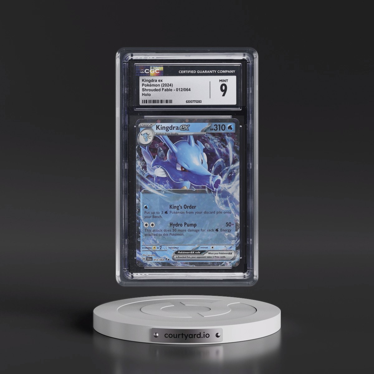 2023 Shrouded Fable - SFA EN #012/064 Kingdra ex - Holo (CGC 9 MINT)