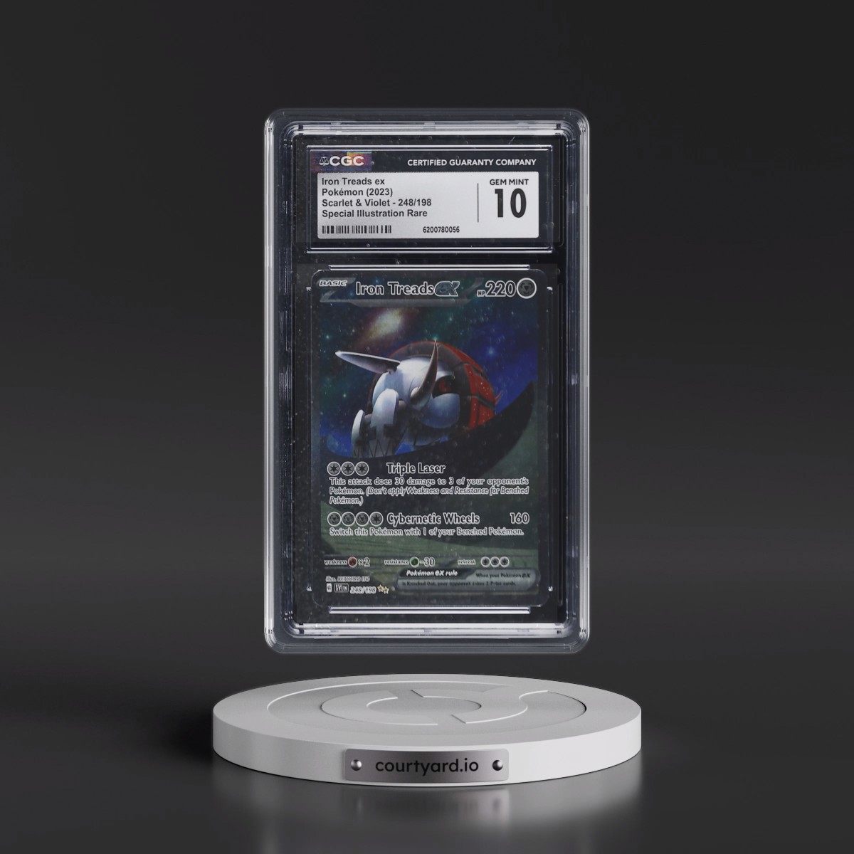 2023 Scarlet & Violet Iron Treads ex - Special Illustration Rare (Holo) #248/198 CGC 10